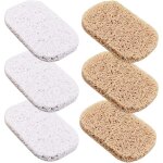 Serbia - 6 pices conomiseur de savon, porte - savon cologique porte - savon recyclable antidrapant ...