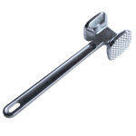 Attendrisseur de viande en aluminium - marteau  viande double face professionnel - passe au lave - vaiss ...