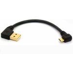 Serbia - cble mle usb 2. 0  micro usb b de 90 degrs cble  extension de charge et  extension de ...