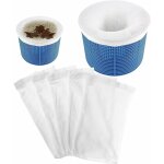 Chaussette filtre piscine, chaussettes de skimmer de piscine, 10 pices pool skimmer socks pour attraper ...