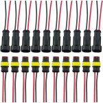 Serbia - fiche etanche, �lectrique prise m�le et fem, awg connecteur etanche electrique (2 broches avec ...