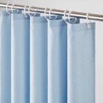 Grand rideau de douche, anti moisissure, tissu polyester, impermable, pais, rideaux baignoire lavable, ...