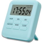 Serbia - minuterie num�rique avec fonction d'horloge / r�veil, minuterie de cuisine digitale dos magn�tique, ...