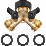 Serbia - robinet double machine a lave, gu. b / bon r�partiteur de robinet de jardin en laiton, raccord ...