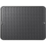Serbia - tapis de s�chage � vaisselle, �gouttoir � vaisselle en silicone � s�chage rapide, tapis de planche ...