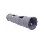 Tunnel pour chat pliable pour chat jouets pour chat tunnel de jeu durable en suede cache tunnel pour ...