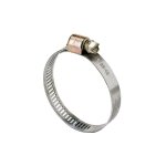 Colliers de serrage acier w2 bande ajour�e 14 mm, diam�tre de serrage minimum 32 / maximum 52 mm, bo�te ...