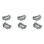 Serflex - chapes pour feuillard inox, largeur 10 mm, boîte de 100 pièces Serflex - chapes pour feuillard inox, largeur 10 mm, boîte de 100 pièces