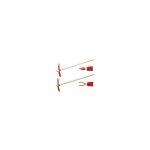 1 serfouette manch 1m en acier modle panne et fourche - outifrance