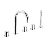 Nobili - s�rie live baignoire mitigeur webk204 / tcr chrom� - laiton