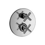Paffoni - srie quattro mitigeur thermostatique de douche encastr qtv019cr chrom - laiton