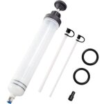 Seringue a huile 500ml huile aspiration seringue - pompe de transfert, seringue liquide de frein avec ...