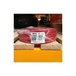 Fil lectrique 6mm2 rouge souple h07vk 100m sermes