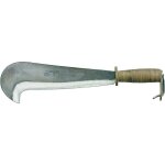 Rinaldi - serpe valcamonica art. 111 n. 3 serpilles 31 cm serpe faucille avec manche en cuir