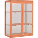 Serre bois 75x47x109 cm vidaxl