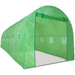 Serre de culture 3x6 m serre de jardin avec structure de tunnel en acier galvanis� et couverture en filet ...