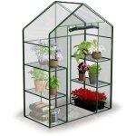 Serre deux �tag�res 140 x 71 x 195 cm plonos 4922