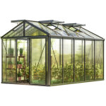 Gfp - serre diamas 23 light 235x385 cm avec cadre de fondation intgr panneaux double paroi 12 mm, couleur ...