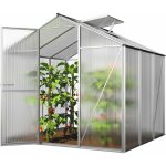 Gfp - serre eco - star 3 cadre aluminium 192x192 cm plaques double paroi 6 mm indformables & rsistantes ...