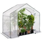 Idmarket - serre d'hivernage maison 200 x 80 x 160 cm balcon et terrasse