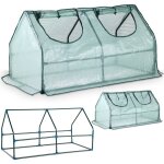 Bb - loisir - serre de jardin 60x120x60cm mini serre de jardin en film avec anneau de fixation 0, 7 m2 ...