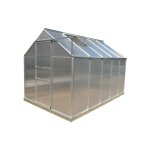 Habrita - serre jardin structure alu couverture polycarbonate 4 mm surface 6, 03 m2 - sr1931j