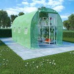 Bonnevie - serre de jardin serre tunnel de jardin - serre pour plantes 6, 86 m� 3, 43x2x2 m bv772150