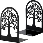 Serre - livre en m�tal pour livres, anti - rayures porte - livres pour bureau, ecole et maison, s�parateurs ...