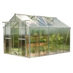 Gfp - serre saphir 5 cadre aluminium 259x322 cm plaques double paroi 8 mm indformables & rsistantes ...