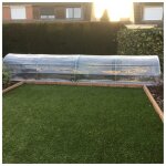 Les serres tonneau - serre tunnel de forçage dim. 5l x 1, 3l x 0, 8h m bâche pe 200µ haute densité transparent ... Les serres tonneau - serre tunnel de forçage dim. 5l x 1, 3l x 0, 8h m bâche pe 200µ haute densité transparent ...