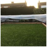 Les serres tonneau - serre tunnel de for�age dim. 7, 5l x 1, 3l x 0, 8h m b�che pe 200� haute densit� ...