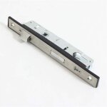 Serrure � encastrer monopoint de porte de jardin 85 mm en acier inoxydable