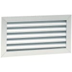 Serrurerie - boutique - gril. reprise alu blanc + filtre