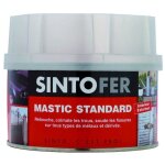 Serrurerie - boutique - mastic polyester sintofer standard - 970 g - blanc - sinto