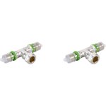 T  sertir et  compression mtallique cuivre pour tubes multicouche - 16x2 - cuivre 15 - vendus par ...