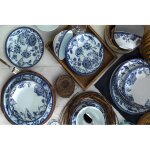 Service de table en porcelaine canton 24 pi�ces