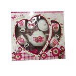 Service de la tasse de th� 4 tasses plats cuill�re de sucre jeu de filles