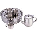 Service � th� en acier inoxydable pour , th�i�re, tasses et