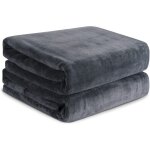 Serviettes de bain renfox 80 180 cm - trs absorbantes - pour sauna, douche, natation - gris