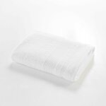 Douceur d'int�rieur - serviette ou drap de douche 70 x 130 cm tendresse blanc