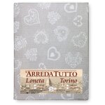Serviette meubles couvrir tout gran foulard couvre - lit housse de canap tissu coeur blanc 1 place