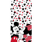 Serviette de plage disney mickey et minnie - 70x140 cm