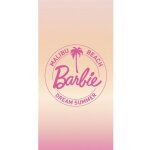 Serviette de plage - logo barbie - 70 cm x 140 cm