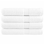 Serviettes de sauna de qualit� sup�rieure solund 4 pcs blanc