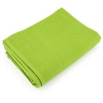 Serviette de toilette nid d'abeille pure waffle 300 g / m² Serviette de toilette nid d'abeille pure waffle 300 g / m²