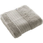 L'effet papillon - serviette de toilette garance coton bio 600 g / m 50x90 beige