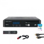 Pack servimat r�cepteur tv satellite hd + carte fransat pc7 + c�ble hdmi + c�ble 12v