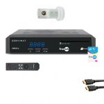 Pack servimat récepteur tv satellite hd + carte fransat pc7 + câble hdmi + lnb single Pack servimat récepteur tv satellite hd + carte fransat pc7 + câble hdmi + lnb single