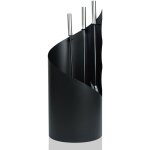Naizy ? serviteur de chemin�e 4 pi�ces en acier inoxydable avec rev�tement anti - rouille ? dimensions ...