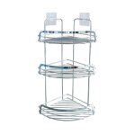 Paris prix - serviteur de douche angle 'filaire premium' 49cm chrome